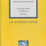 Department of History and Civilization Nationalism and Modernity EUI Working Papers